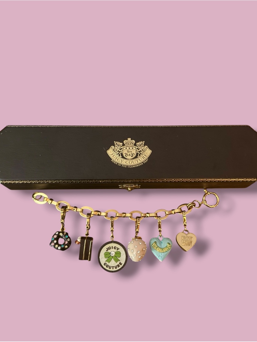 Vintage Juicy Couture Sweet Shoppe charm bracelet